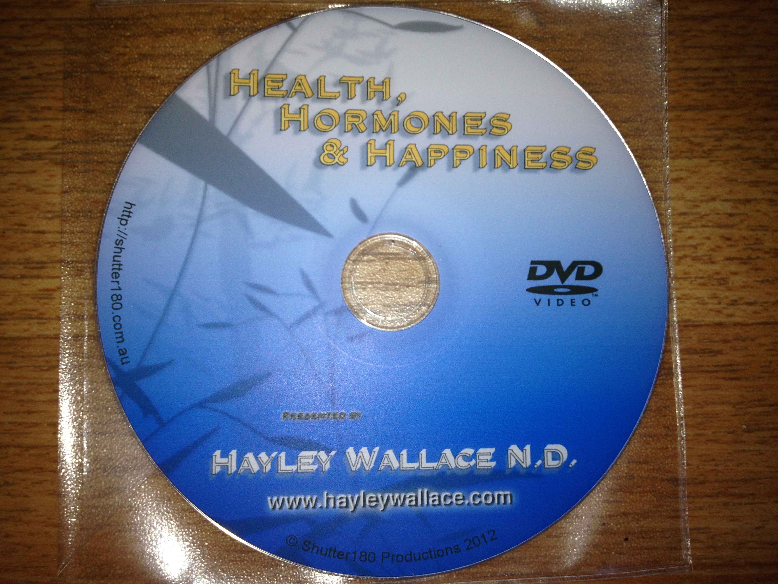 Health, Hormones and Happiness DVD