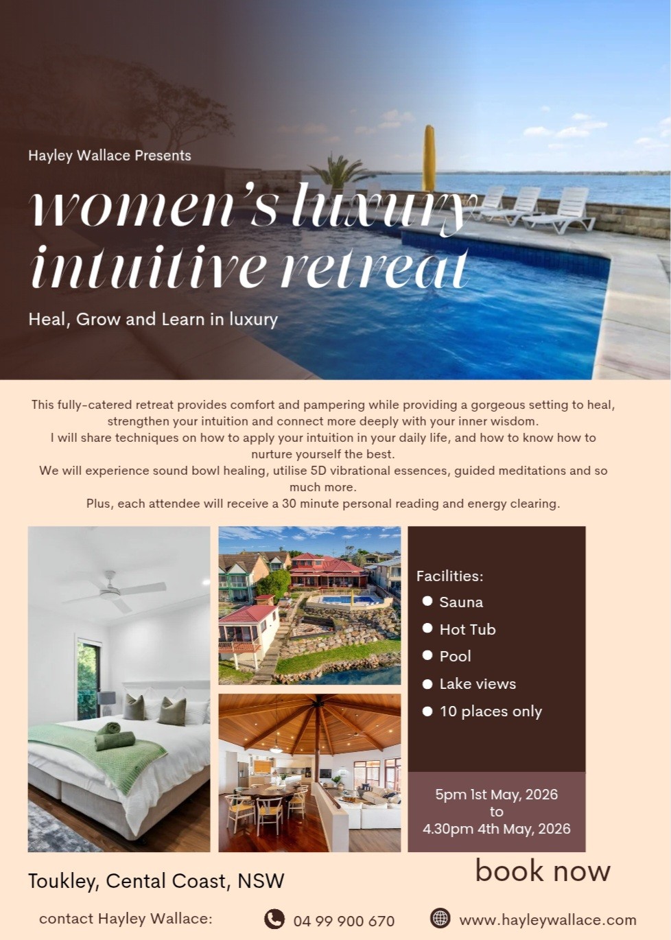 Luxury Women's Retreat - Toukley