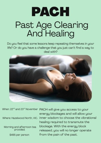 PACH Healing workshop - Gippsland