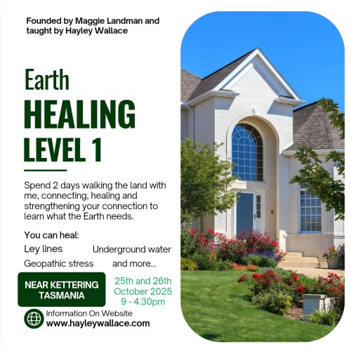 Earth Healing Level 1 - Southern Tasmania