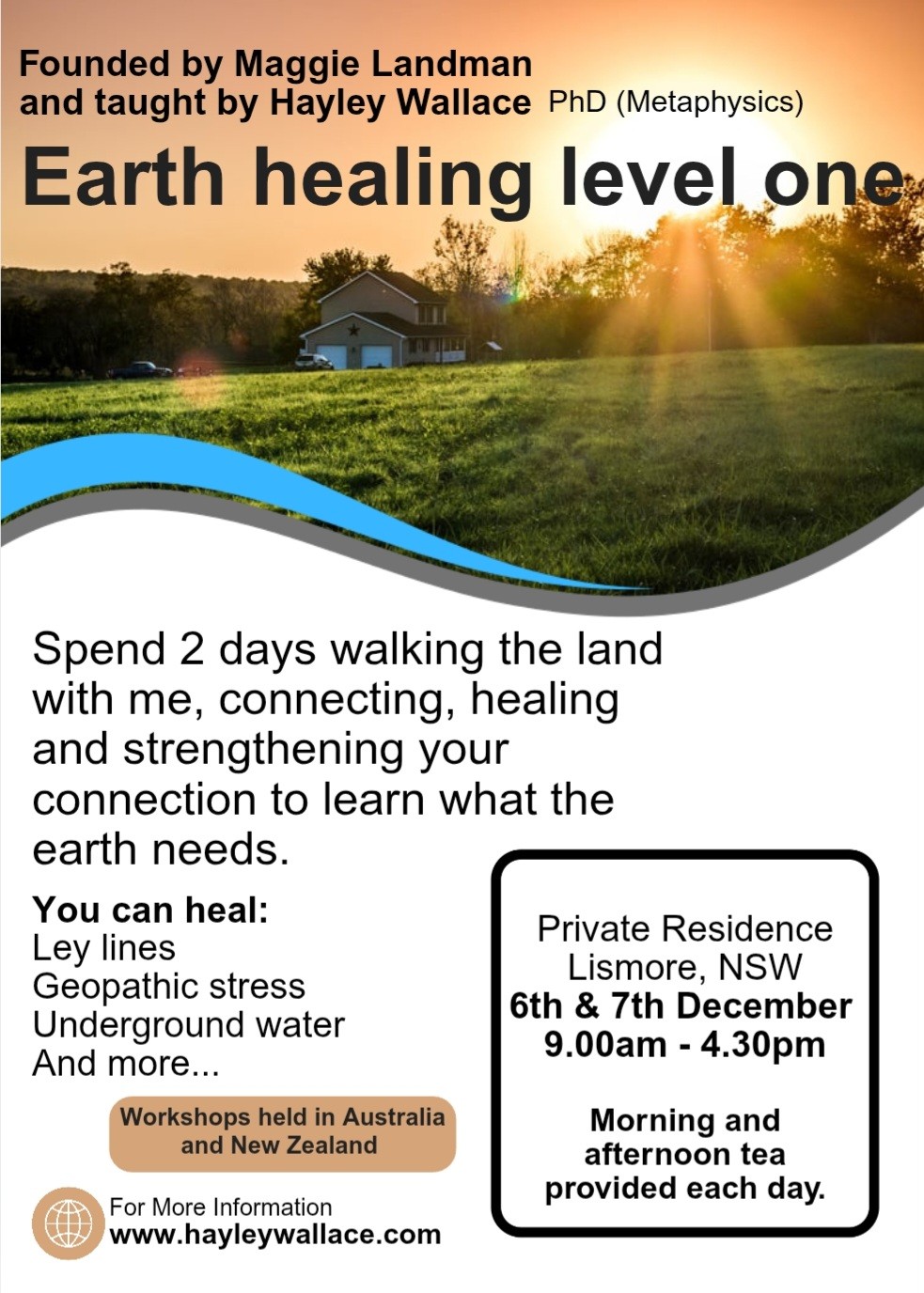 Earth Healing Level 1 - Lismore