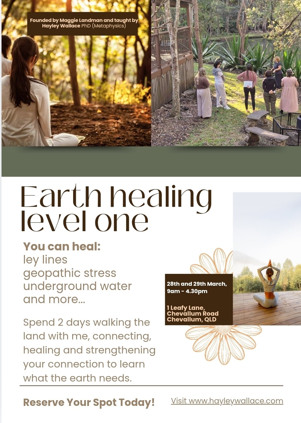 Earth healing Level 1 - Chevallum