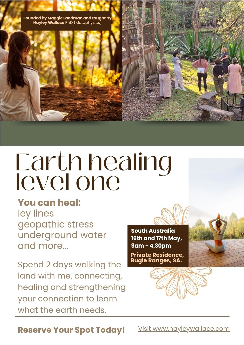 Earth Healing Level 1 - South Australia
