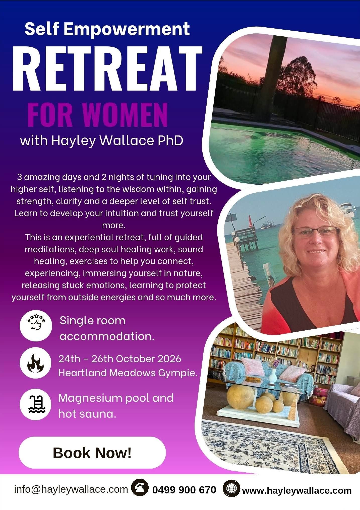 Women's Self-Empowerment Retreat - Chatsworth, QLD